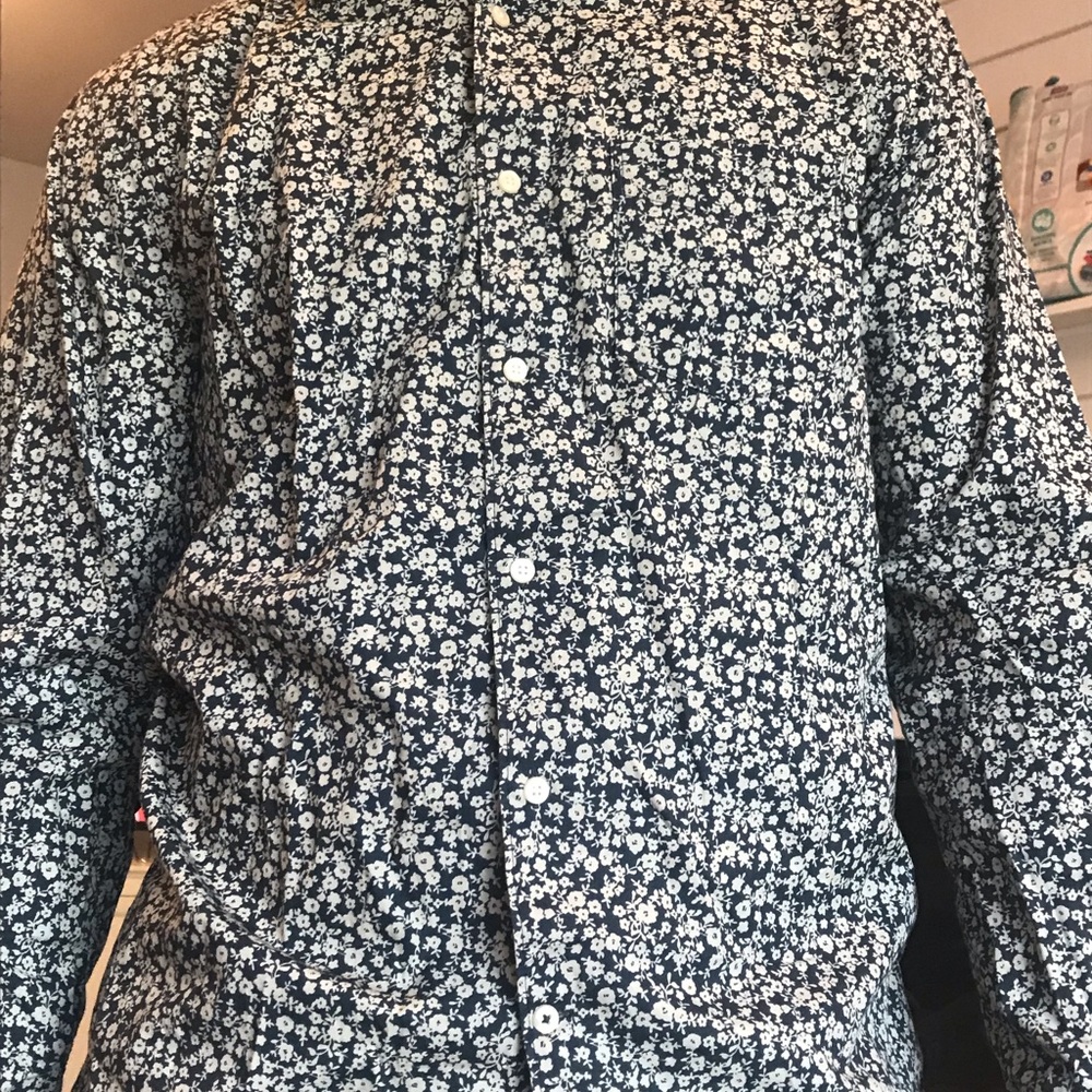Stylish casual button up dress shirt
